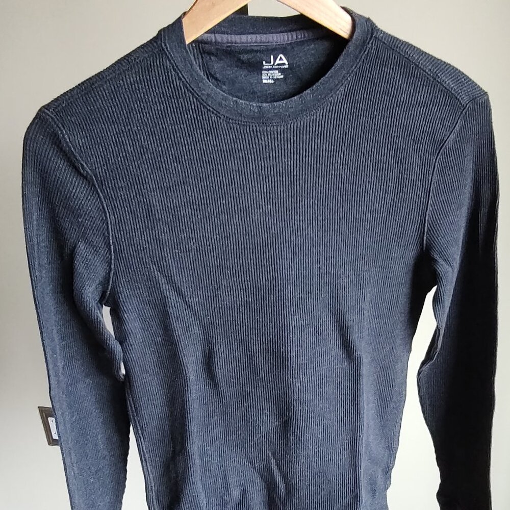 John Ashford Thermal Shirt - Dark Grey - Size S
